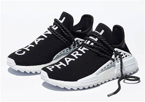 chanel pharrell adidas shoes price|Adidas pharrell x Chanel nmd.